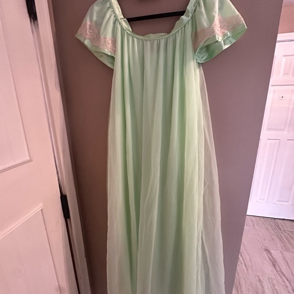 Vintage 50s/60s Mint Green Women's Pajama Set - Picture 7 of 12